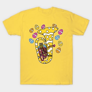 Easter Tuba Tubaist Brass Musician T-Shirt